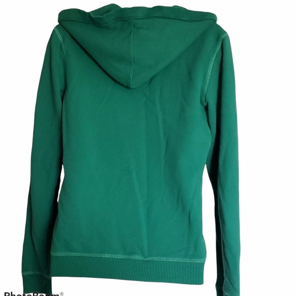 Aeropostale Green Zip Up Hoodie Sz Lg - Picture 2 of 6